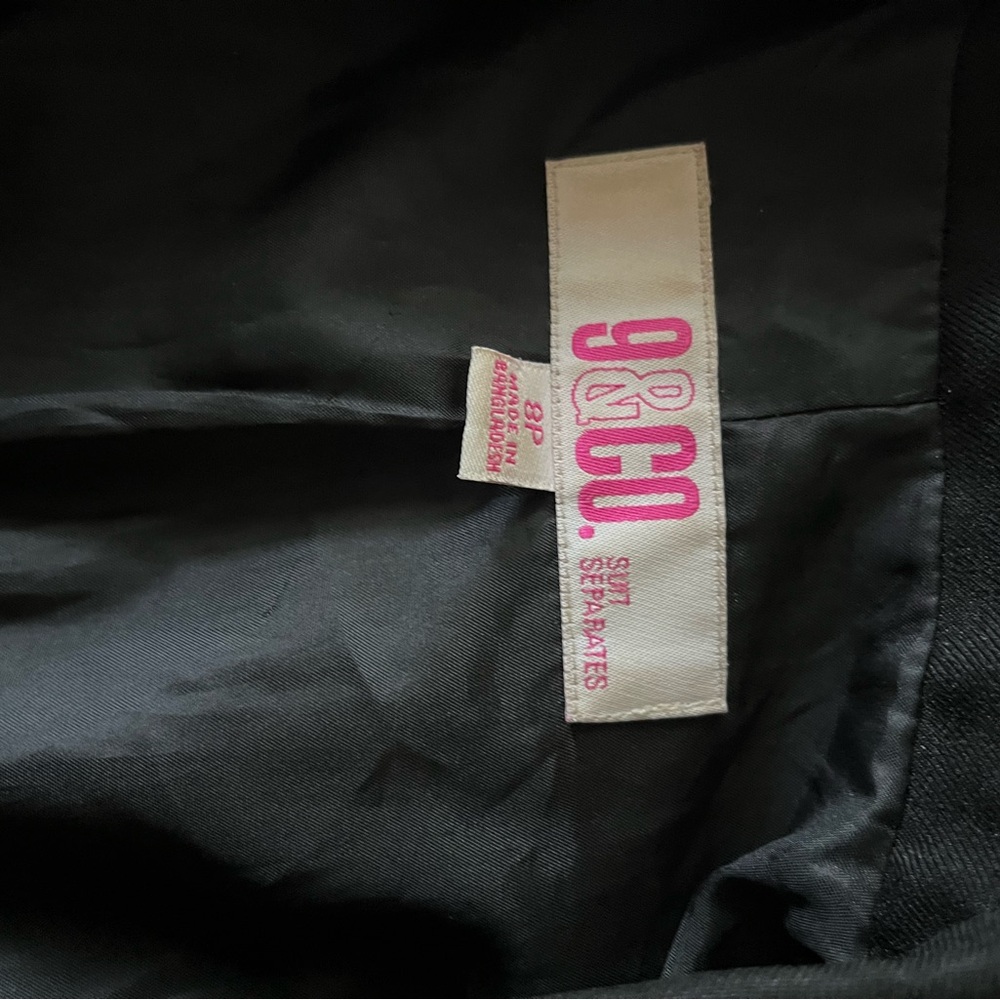 Beautifully Tailored 9&Co Black 3/4 Sleeve Women's Blazer Jacket - Picture 5 of 5